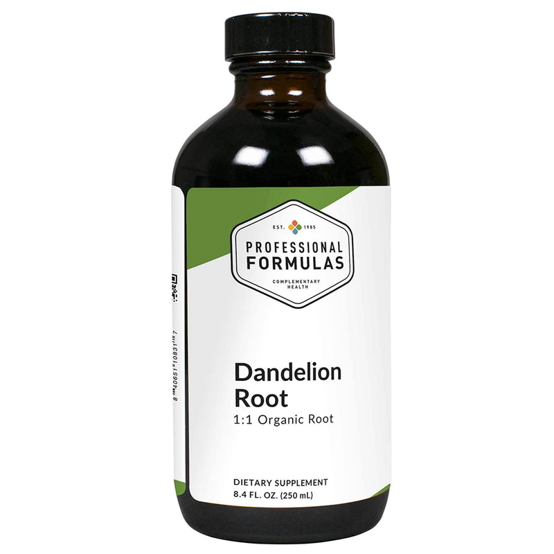 Professional Formulas Dandelion (Root) Taraxacum Officinale 8 Ounces - VitaHeals.com