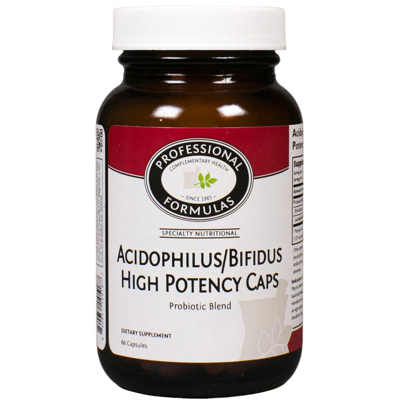 Professional Formulas Acidophilus/Bifidus High Potency Caps 60 Capsules 2 Pack - VitaHeals.com