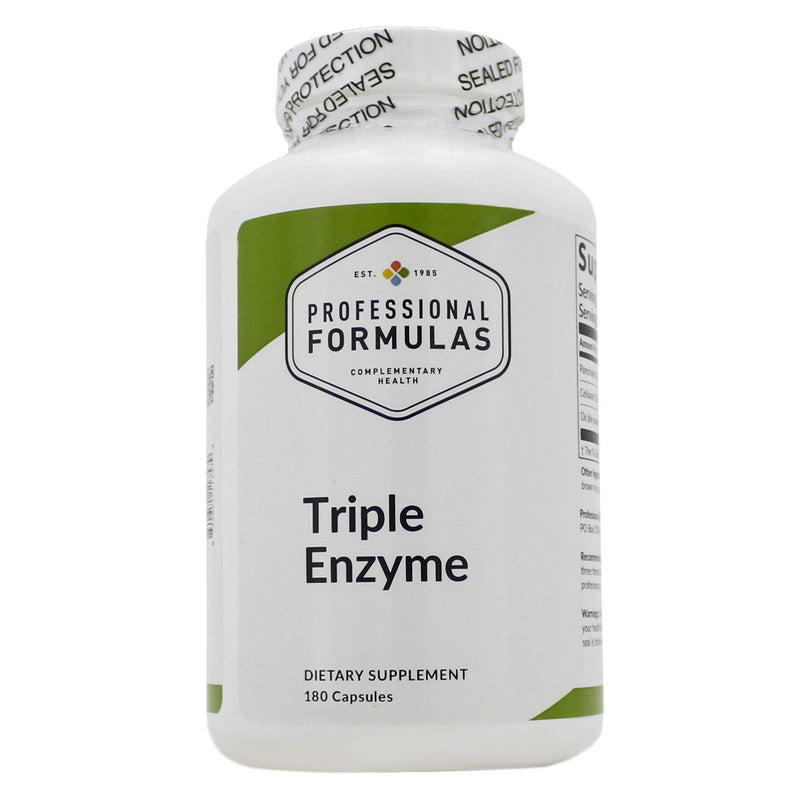 Professional Formulas Triple Enzyme Formula 180 Capsules 2 Pack - VitaHeals.com