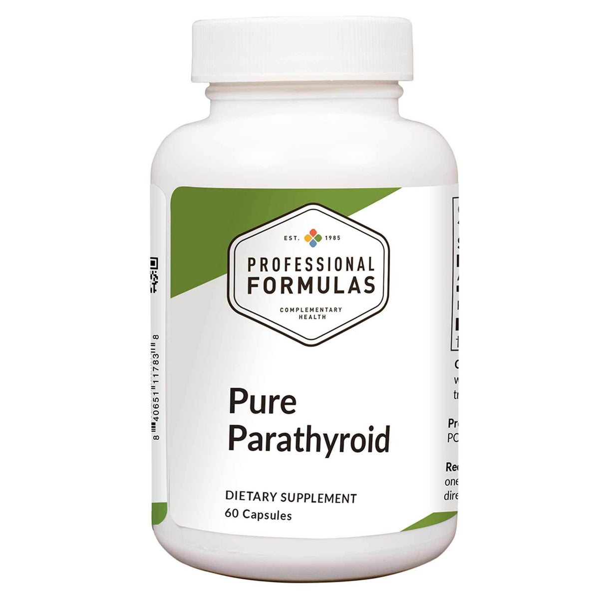 Professional Formulas Pure Parathyroid 60 Capsules 2 Pack