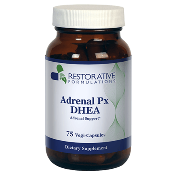 Restorative Formulations Adrenal Px DHEA 75 Vegi-Capsules Adrenal Support