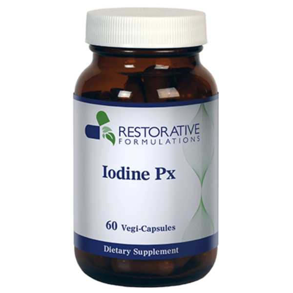Restorative Formulations Iodine Px Supports Thyroid Function 60 Vegi-Capsules