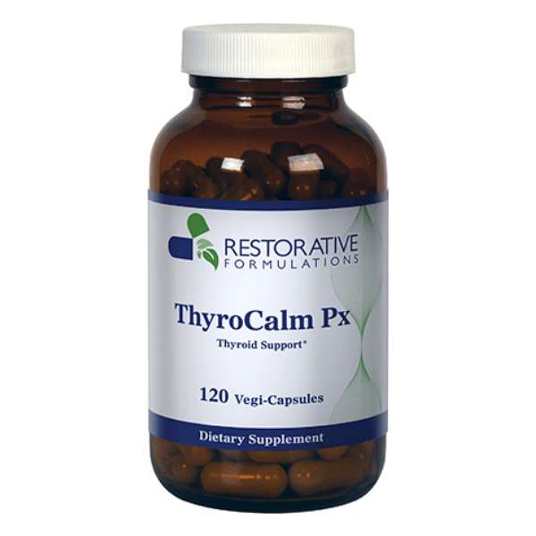 Restorative Formulations ThyroCalm Px 120 Veg Capsules Preserves Thyroid Function
