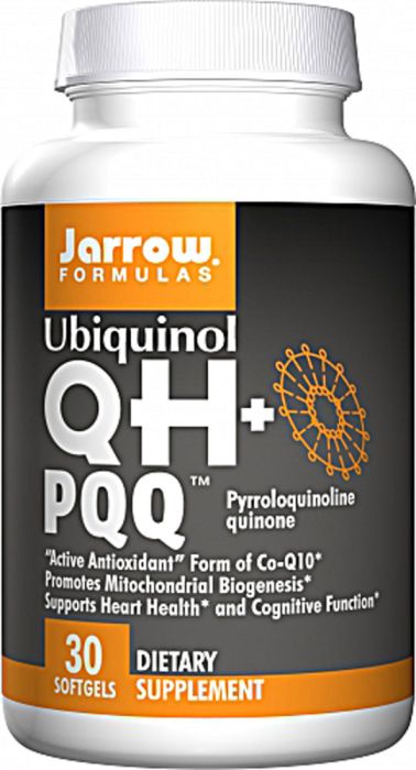 Jarrow Formulas Ubiquinol QH+PQQ 30 Capsules