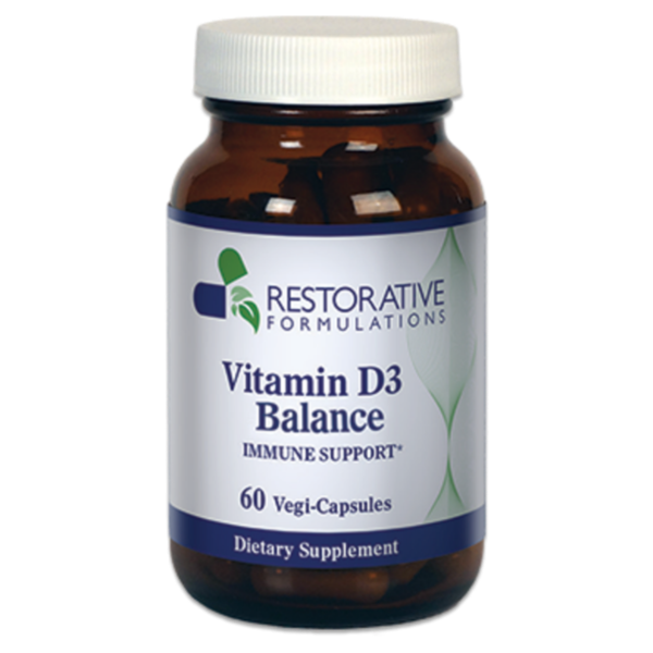 Restorative Formulations Vitamin D3 Balance 60 Veg Capsules