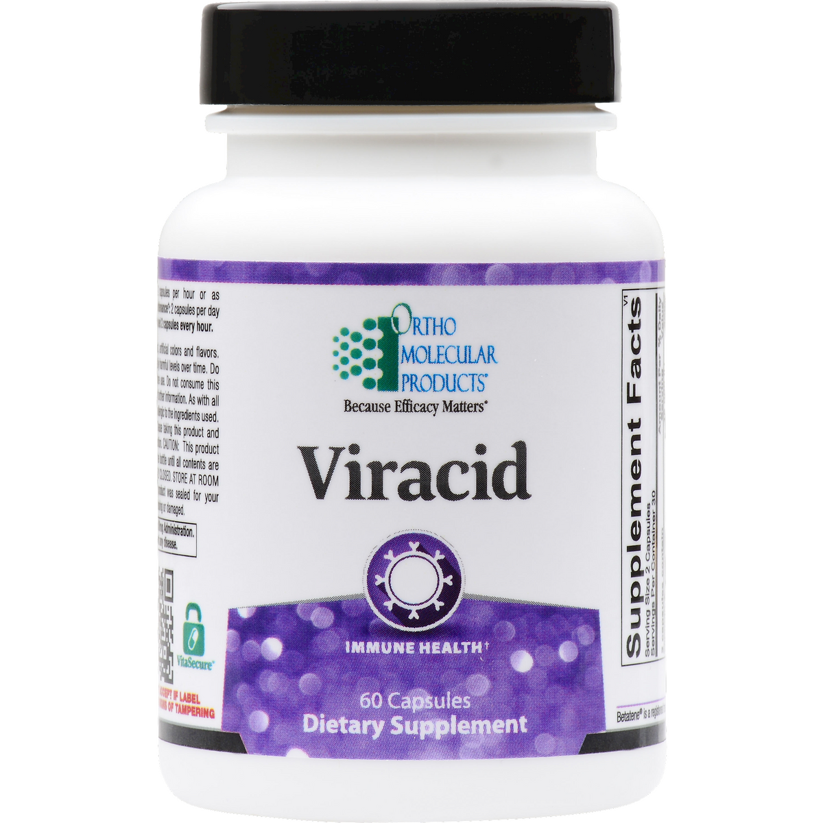 Ortho Molecular Viracid 60 Caps - VitaHeals.com