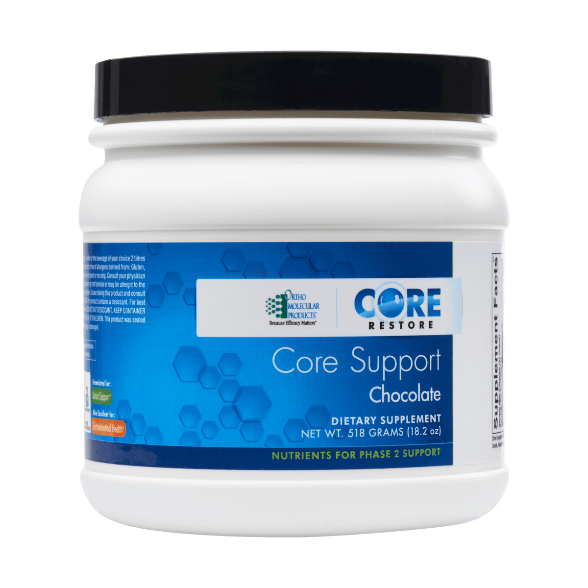 Ortho Molecular Core Support Chocolate 14 Servings 2 Pack - VitaHeals.com