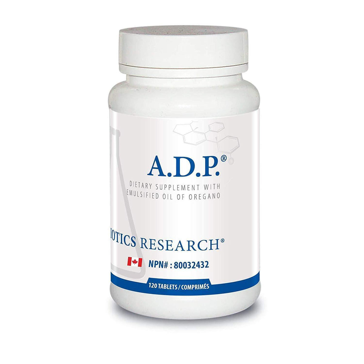 Biotics Research ADP 120 Tablets 2 Pack