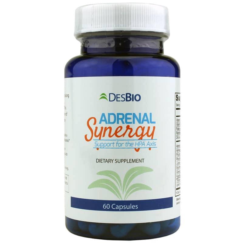 DesBio Adrenal Synergy 60 Capsules - VitaHeals.com