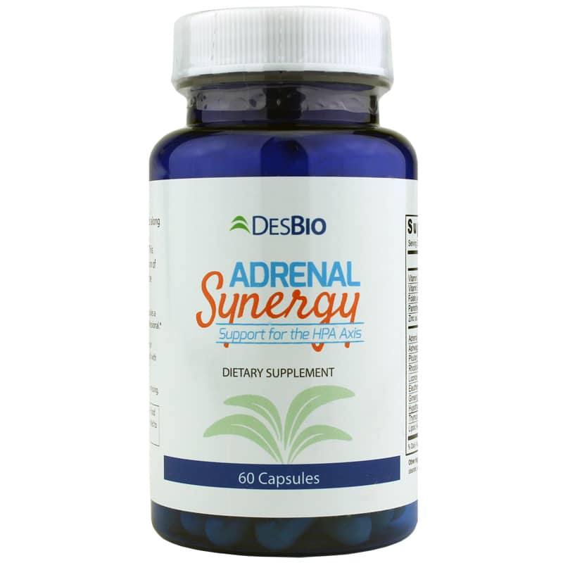 DesBio Adrenal Synergy 60 Capsules 2 Pack - VitaHeals.com