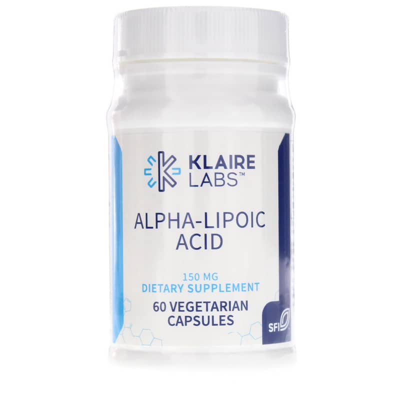 Klaire Labs Alpha Lipoic Acid 150 Mg