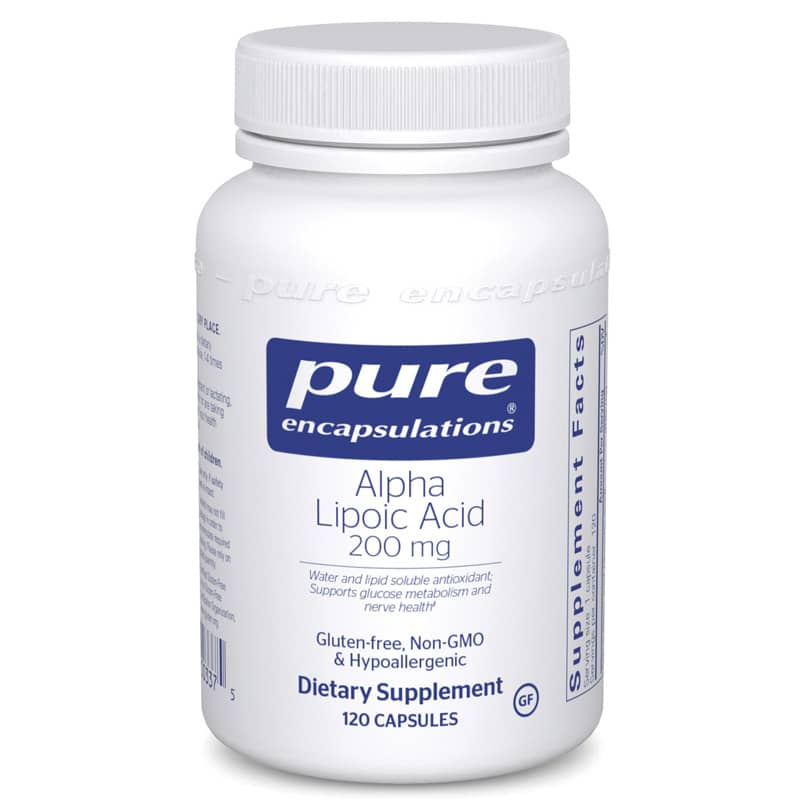 Pure Encapsulations Alpha Lipoic Acid 200 Mg