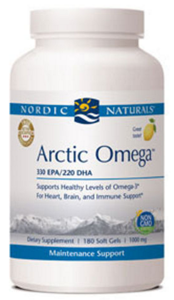 Nordic Naturals Arctic Omega (Lemon) 180 Softgels