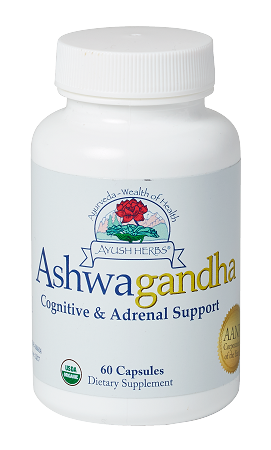 Ayush Herbs Ashwagandha 60 capsules