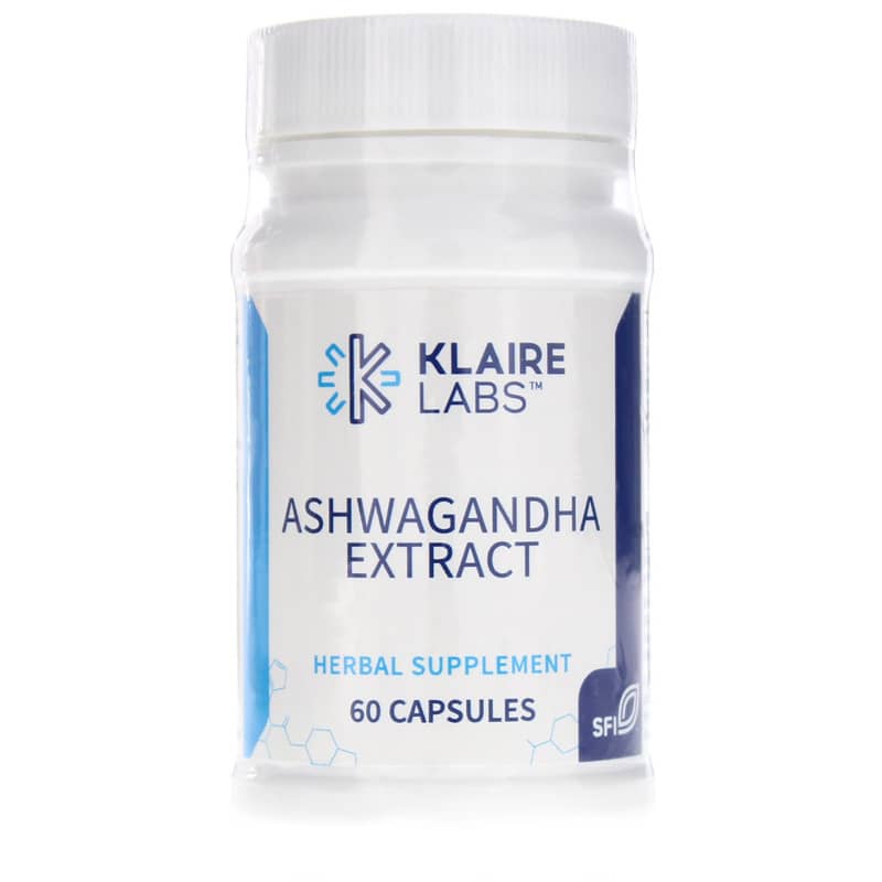 Klaire Labs Ashwagandha Extract 60 Capsules