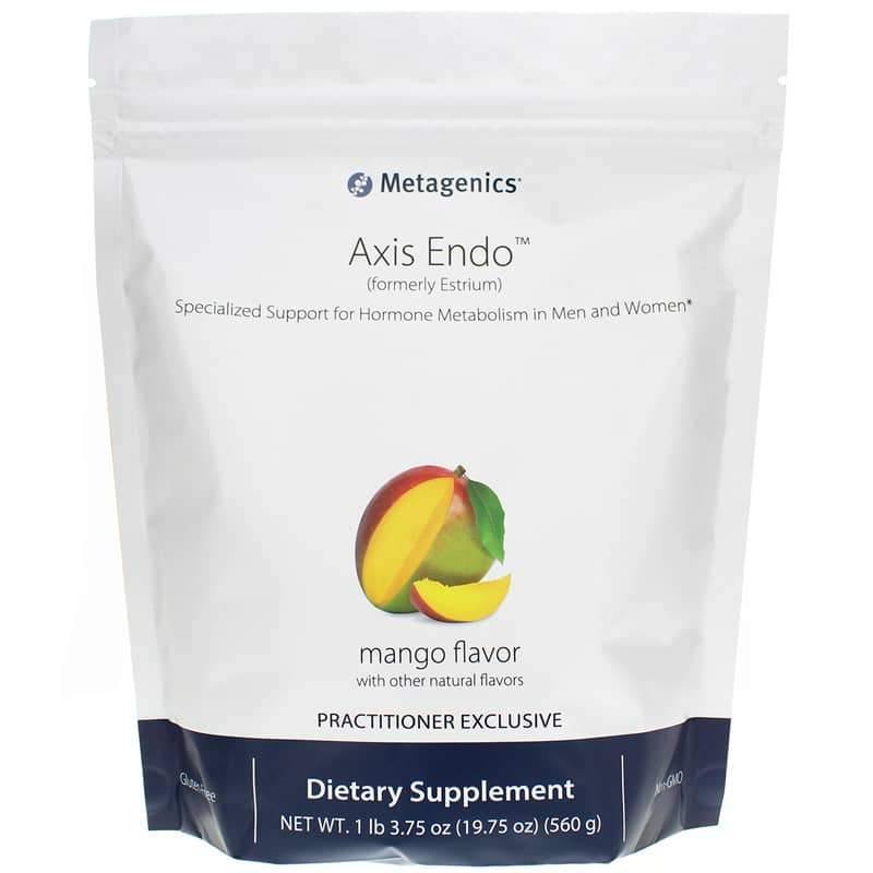 Metagenics Axis Endo Mango Flavor 19.26 Oz Support For Hormone Metabolism 2 Pack - VitaHeals.com