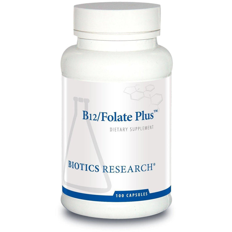 Biotics Research B12/Folate Plus 100 Count 2 Pack - VitaHeals.com