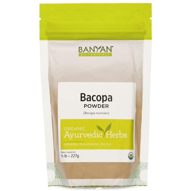 Banyan Botanicals Bacopa Powder .5 Lb 2 Pack - VitaHeals.com