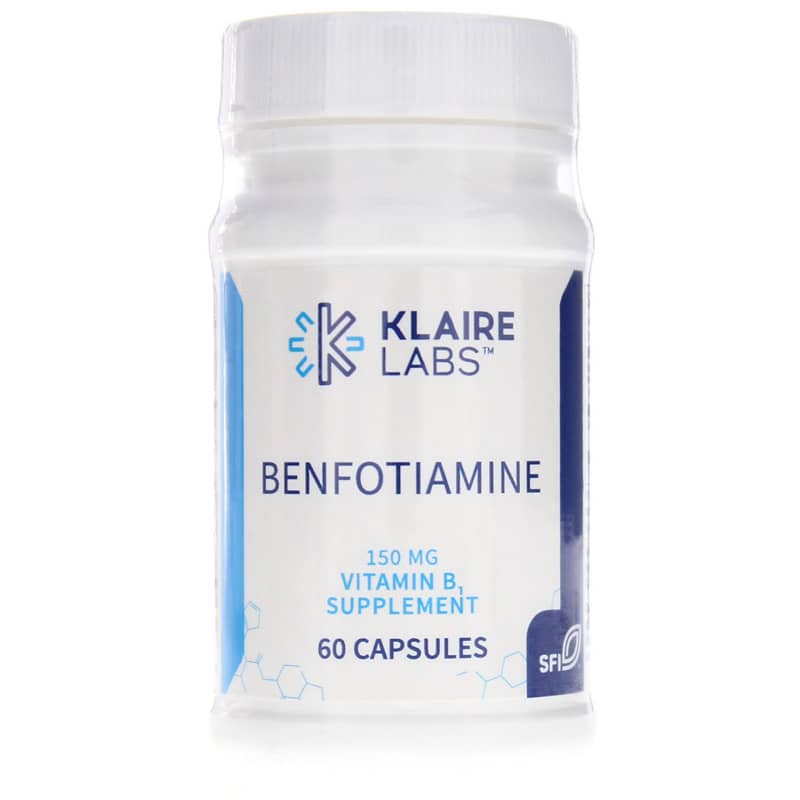 Klaire Labs Benfotiamine 150 Mg 60 Capsules