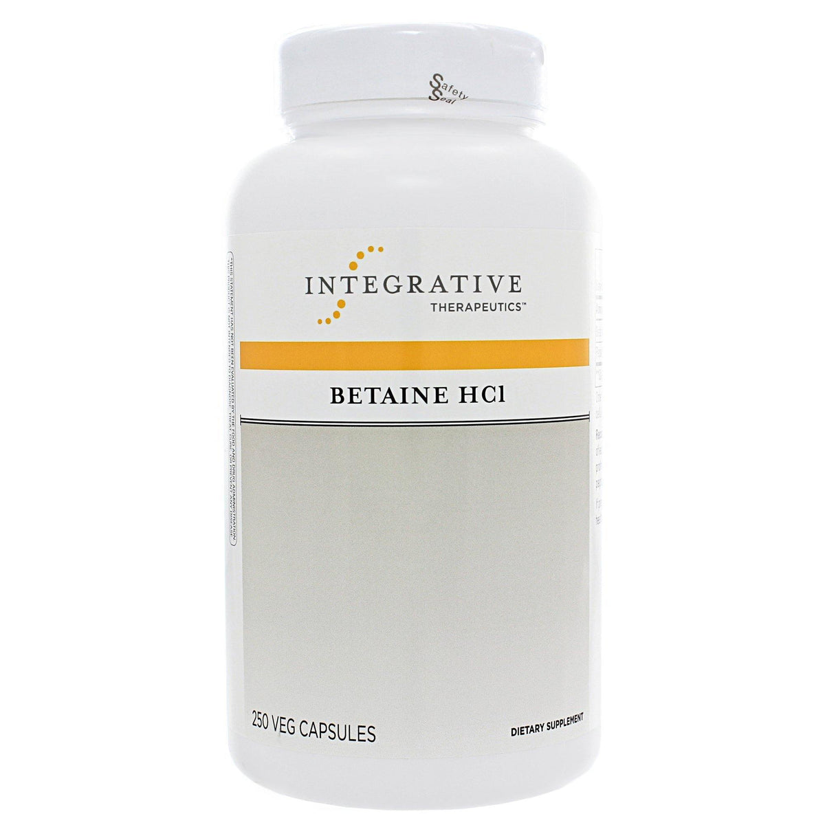 Integrative Therapeutics Betaine Hcl W/Pepsin 250 Count - VitaHeals.com