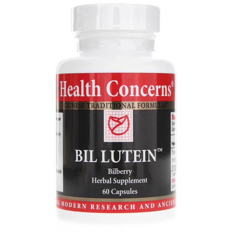 Health Concerns Bil Lutein Bilberry 60 Capsules