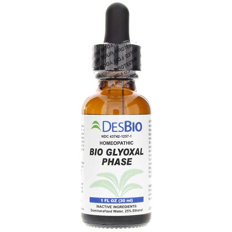 DesBio Bio Glyoxal Phase 1 oz - VitaHeals.com