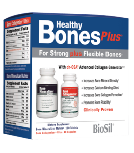 BioSil Healthy Bones Plus 120/40 Caps Mineralizer/Collagenizer