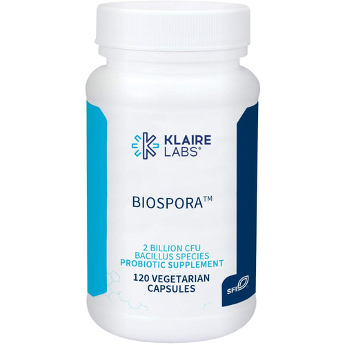 Klaire Labs Biospora 120 Capsules - VitaHeals.com