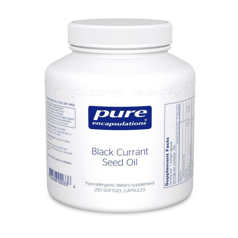 Pure Encapsulations Black Currant Seed Oil 250 Softgels