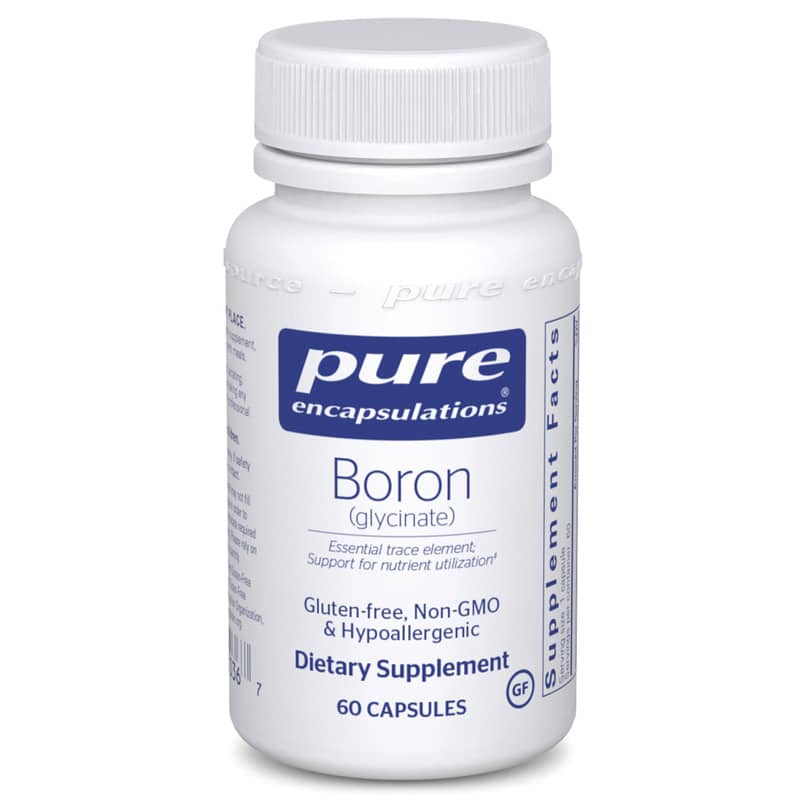 Pure Encapsulations Boron (glycinate) 60 Capsules