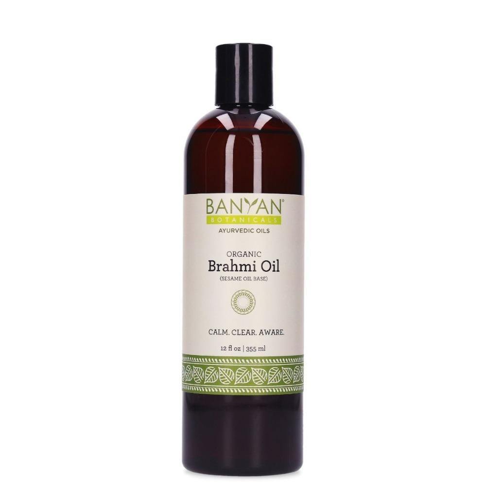 Banyan Botanicals Brahmi Oil Sesame 12 Fl Oz - VitaHeals.com