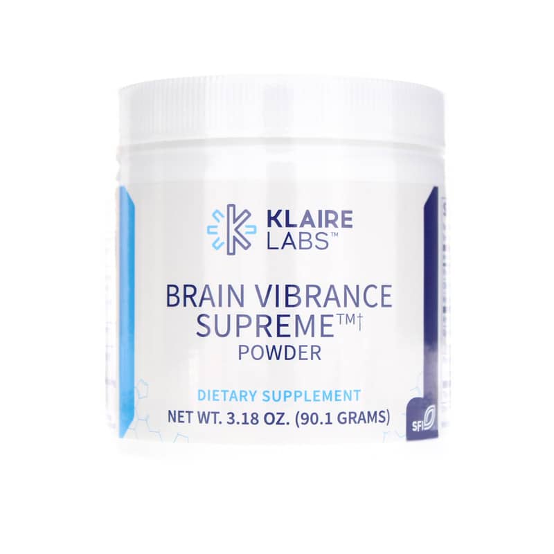 Klaire Labs Brain Vibrance Supreme Powder 3.18 Oz