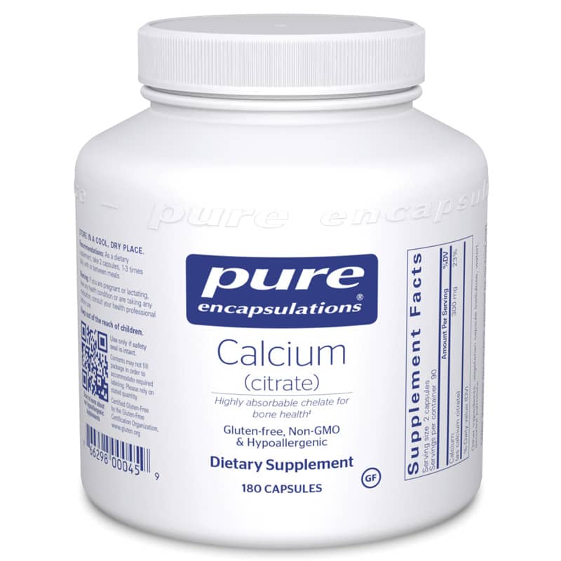 Pure Encapsulations Calcium (citrate)