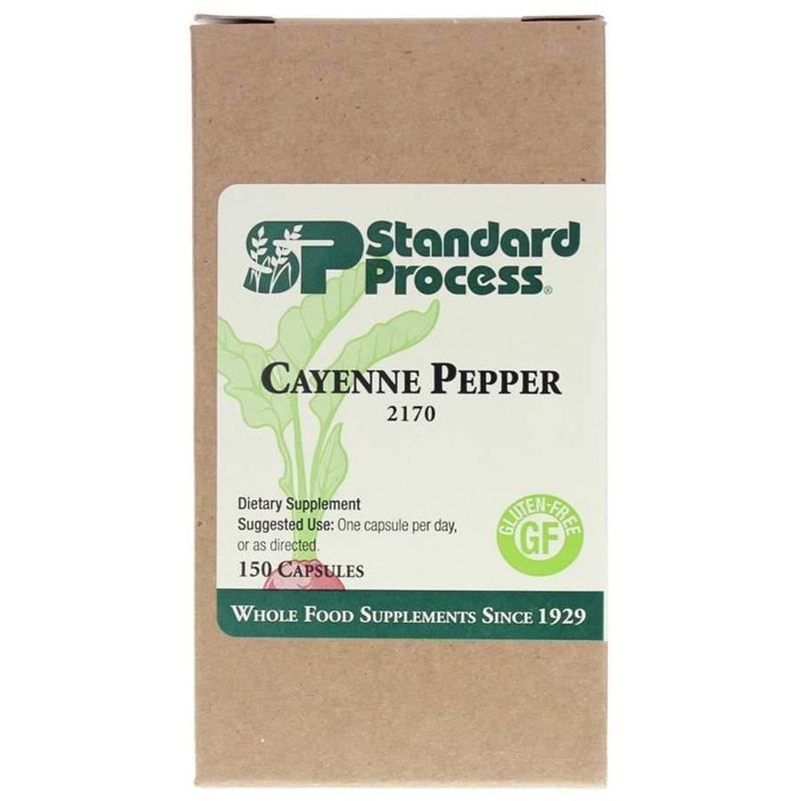 Standard Process Cayenne Pepper 150 Capsules - VitaHeals.com