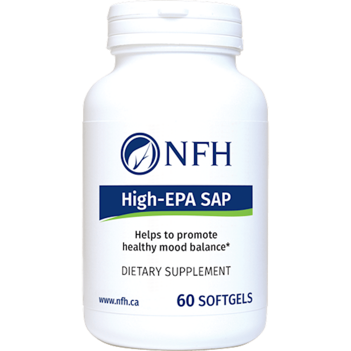 NFH-Nutritional Fundamentals for Health High EPA SAP 60 softgels - VitaHeals.com