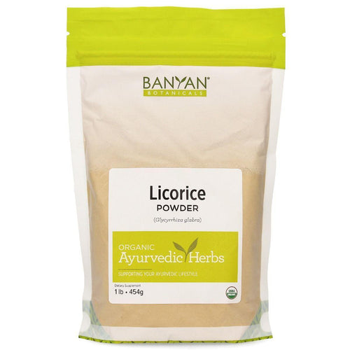 Banyan Botanicals Licorice Root Powder Organic 1 Lb 2 Pack - VitaHeals.com