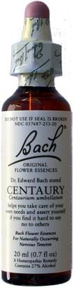 Bach Flower Essences Centaury 20ml