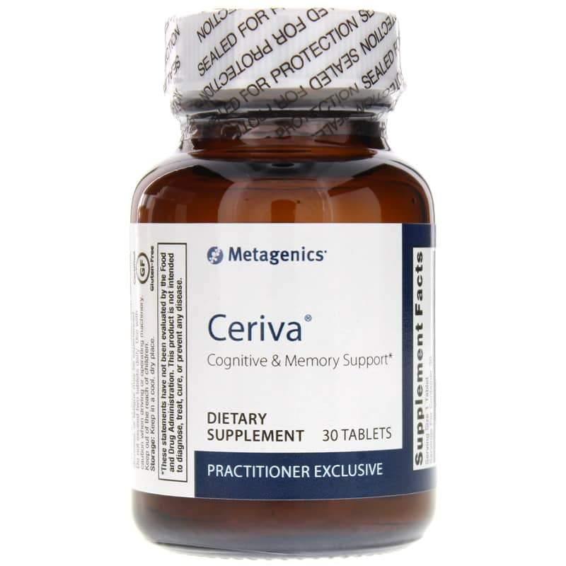 Metagenics Ceriva Supports Healthy Brain 30 Tablets 2 Pack - VitaHeals.com