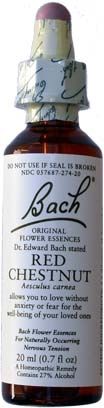 Bach Flower Essences Red Chestnut 20ml