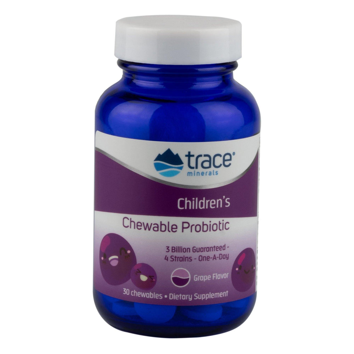 Trace Minerals Research Childrens Chewable Probiotic 3 Billion 30 Chewables - VitaHeals.com