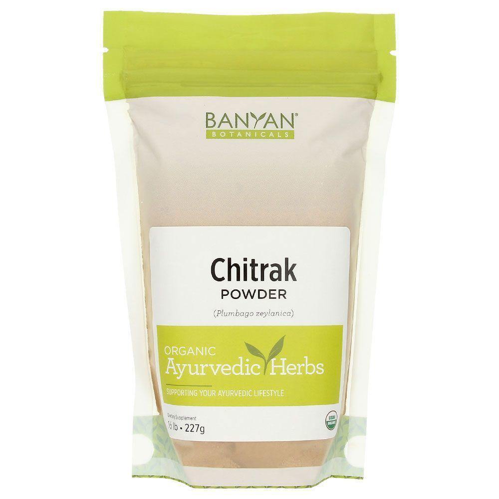 Banyan Botanicals Chitrak Powder .5 Lb 2 Pack - VitaHeals.com