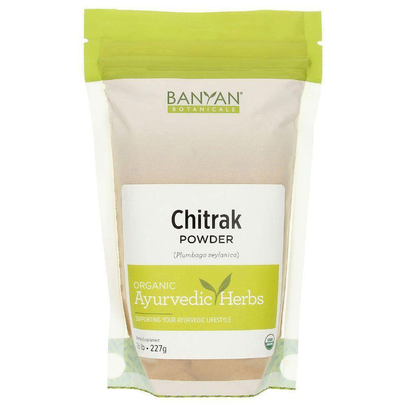 Banyan Botanicals Chitrak Powder .5 Lb 2 Pack - VitaHeals.com