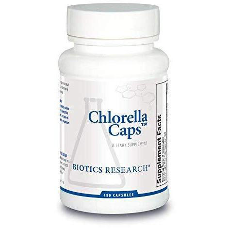 Biotics Research Chlorella Capsules 180 Capsules 2 Pack - VitaHeals.com