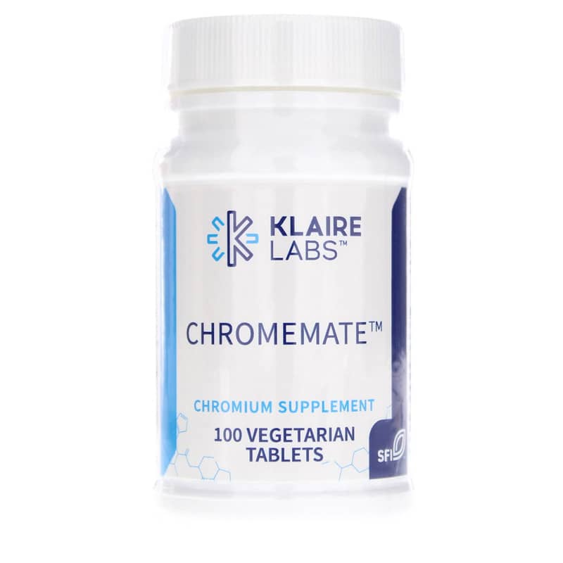 Klaire Labs Chromemate 100 Veg Tablets