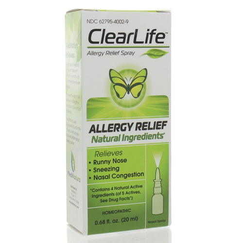 MediNatura Clearlife Allergy Nasal Spray 20 Milliliters 3 Pack - VitaHeals.com