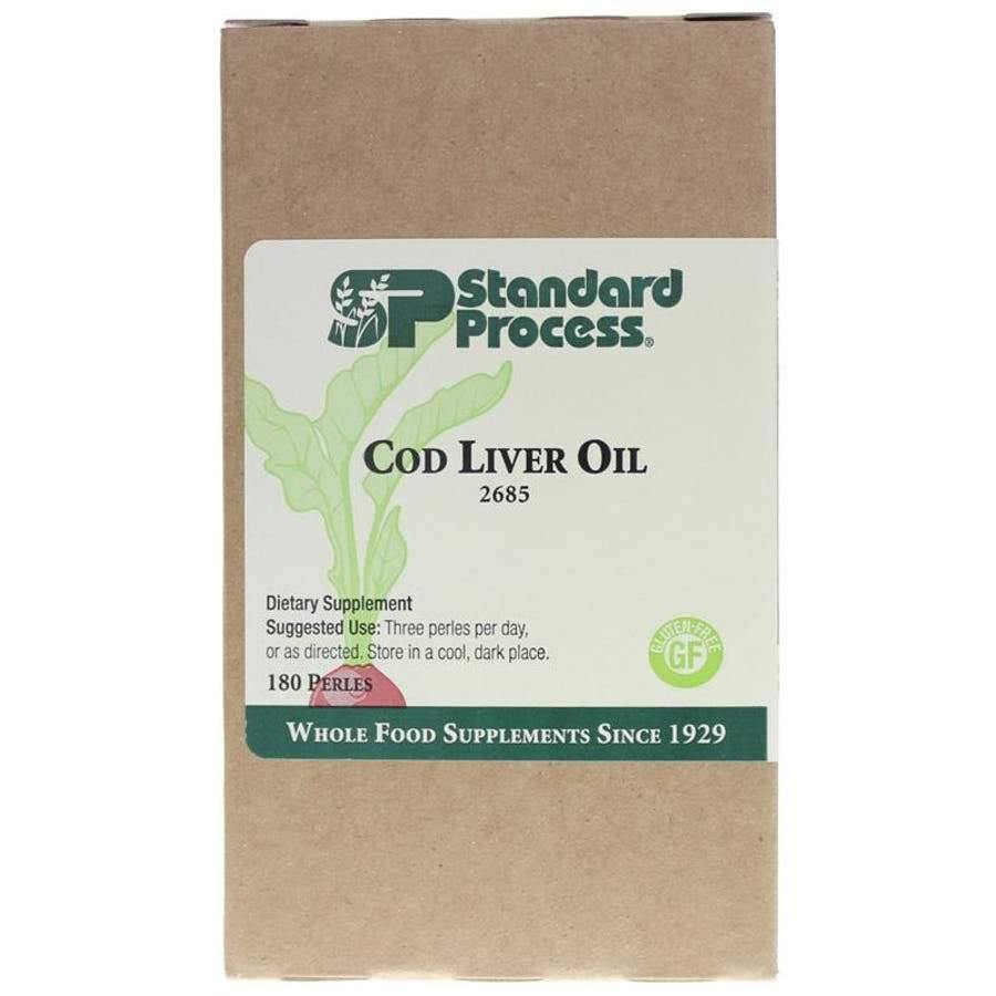 Standard Process Cod Liver Oil 180 Perles - VitaHeals.com