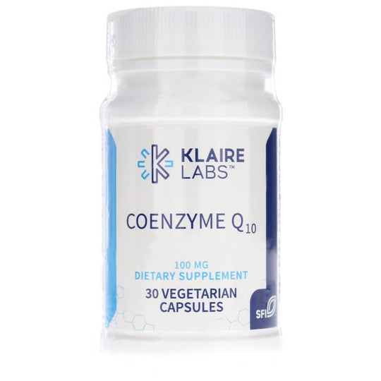 Klaire Labs Coenzyme Q10 100 Mg Capsules 30 Veg Capsules