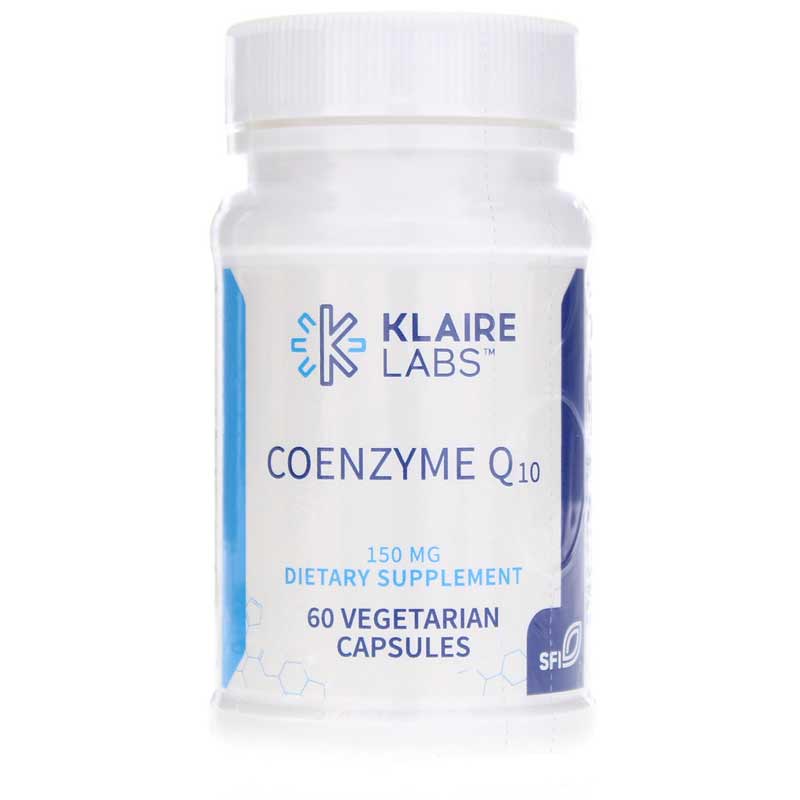 Klaire Labs Coenzyme Q10 150 Mg 60 Veg Capsules