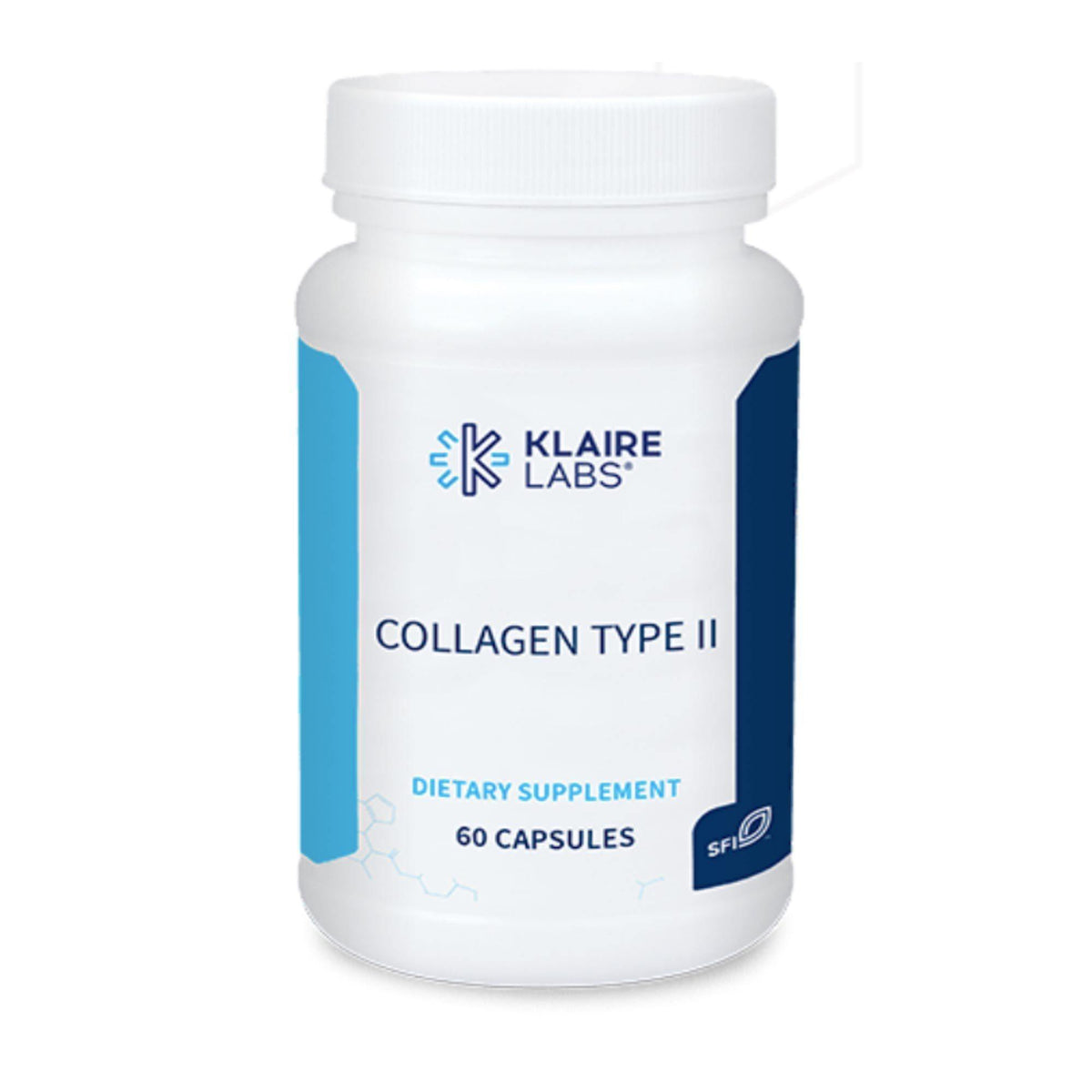 Klaire Labs Collagen Type Ii 500Mg 60 Count 2 Pack - VitaHeals.com