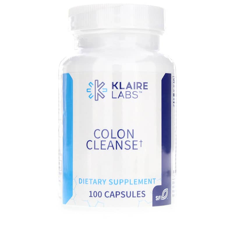 Klaire Labs Colon Cleanse 100 Capsules